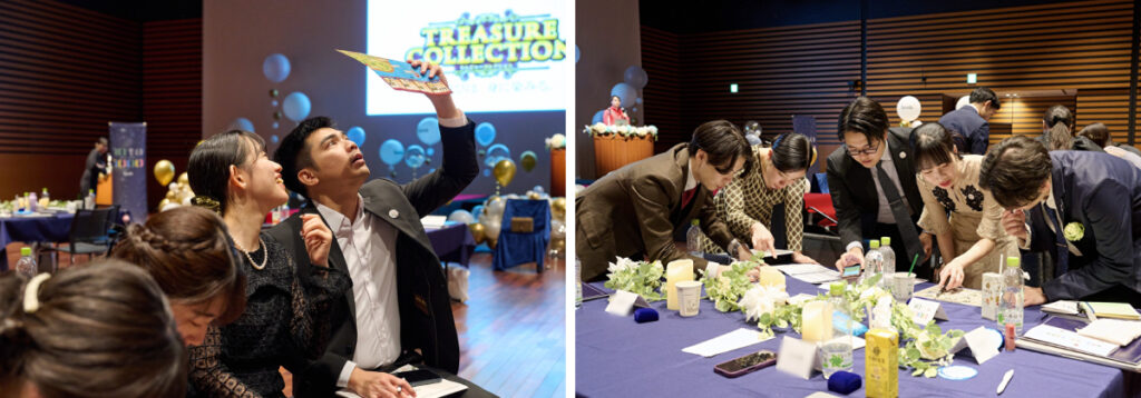 【得点】宝探しワーク / 【仰天】内定者スピーチ